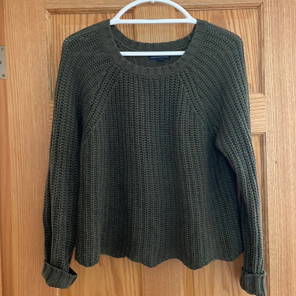 American Eagle Cropped Sweater